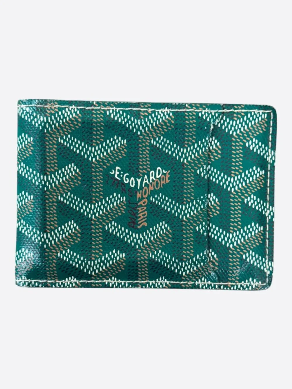 Goyard Green Victoire Wallet